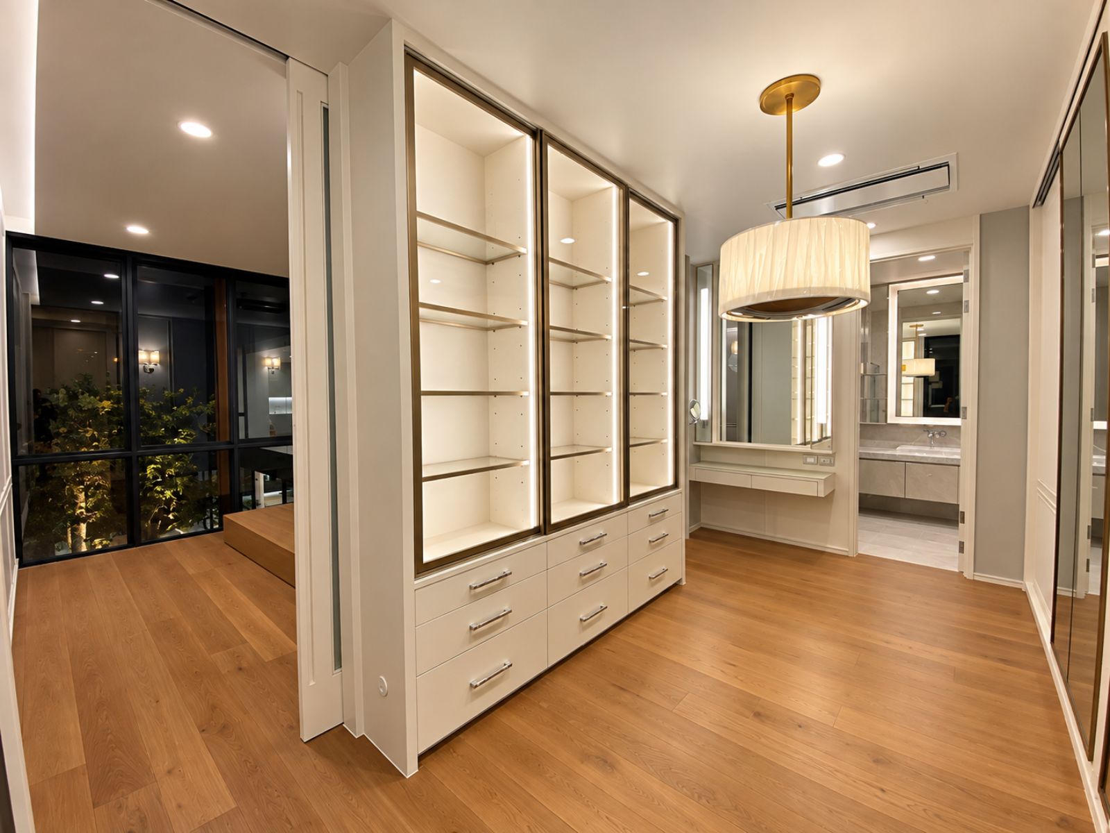Walk-in wardrobe, private residence in Phuket